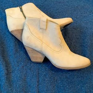 Frye booties, 8.5, tan